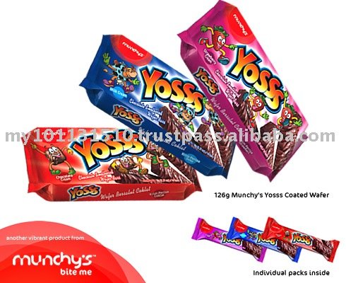 Munchy's Yosss Coated Wafer 126g