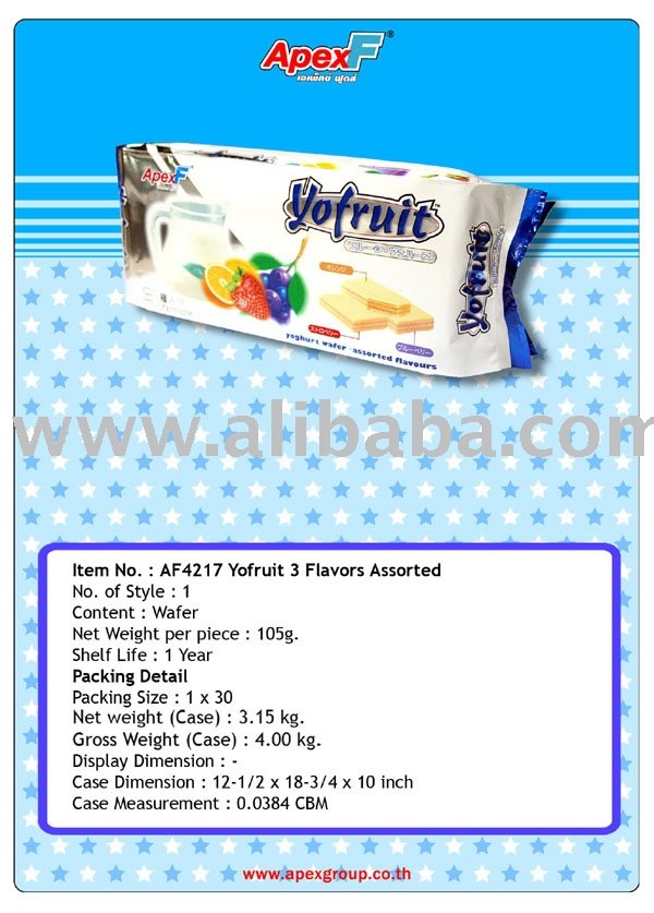 Yoghurt Coated Wafer