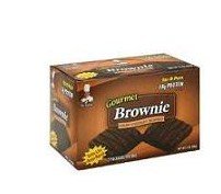 Chef Jay's Tri-O-Plex Brownie 12/Box - Double Chocolate