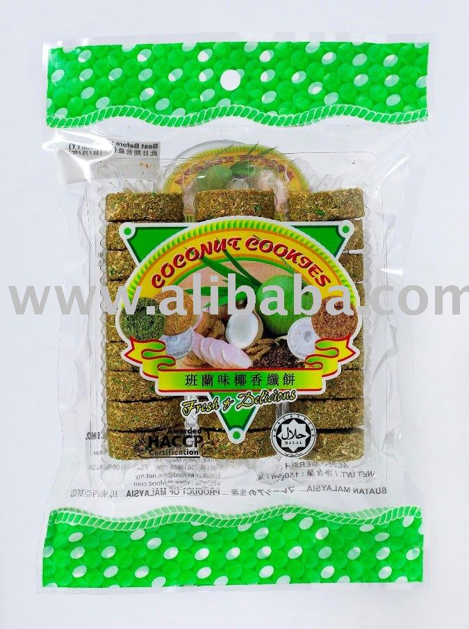 Coconut Cookies - Pandan Flavour