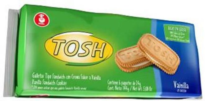 Tosh Vanilla Sandwich