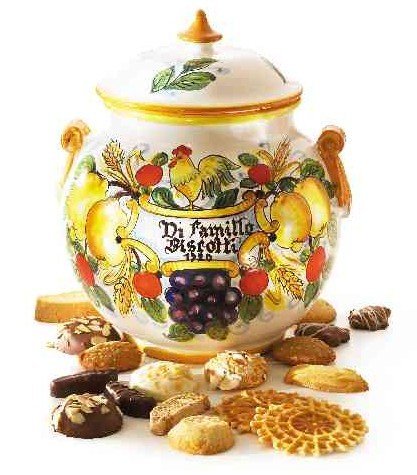 Biscotti Jars- Florentine Rooster Jar I