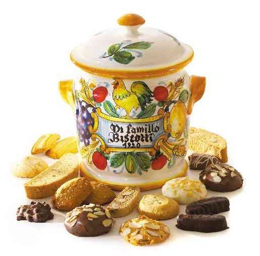 Biscotti Jars- Florentine Rooster Jar III