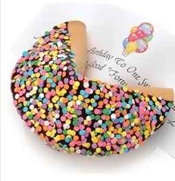  Confetti  Giant Fortune Cookie