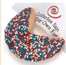 Patriotic Giant  Fortune  Cookie