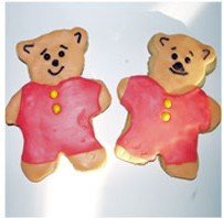 Birthday Baby  Bear s  cookies 