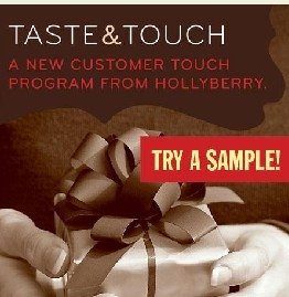 Taste & Touch Sample -cookies