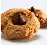 Peanut Butter Kisses Cookies