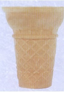 #35D Flat Bottom Cake Cones