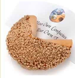 Caramel Toffee Giant Fortune Cookie