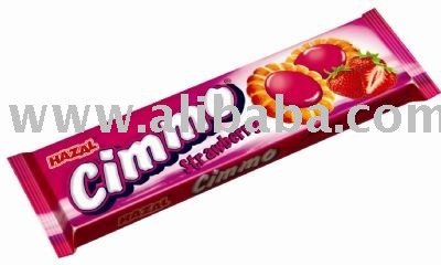 Hazal Cimmo - Strawberry Flavoured Jelly Biscuit