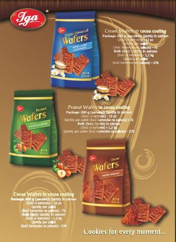cocoa wafers with cocoa coating 200g