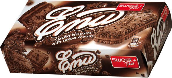 Sandwich Biscuits EMI with cocoa cream 200 g