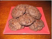 Box of 10 - Dark Double Chocolate Chip Cookies