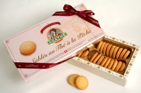 Biscuits - Sables au The a la Peche