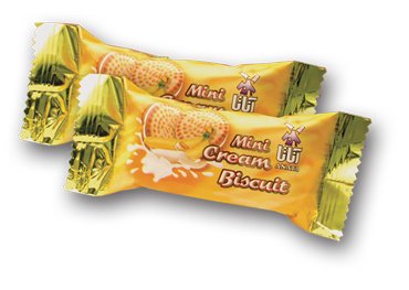 Banana Mini Cream Biscuit