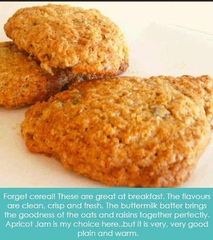 Raisin   Oatmeal Scones