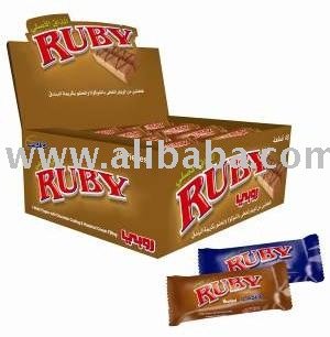 Ruby wafer biscuit