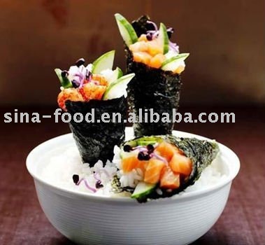 beautiful sushi rolls