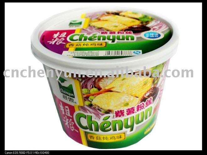 Purple potato dried instant vermicelli noodle(Mushroom And Chicken Flavor)