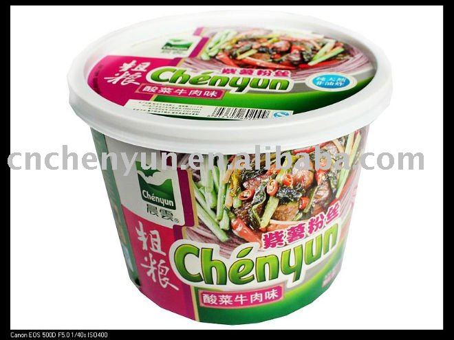 Purple potato instant vermicelli noodle