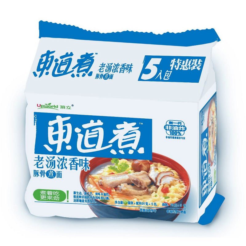 Healthy Instant Noodle, beef bone soup flavor