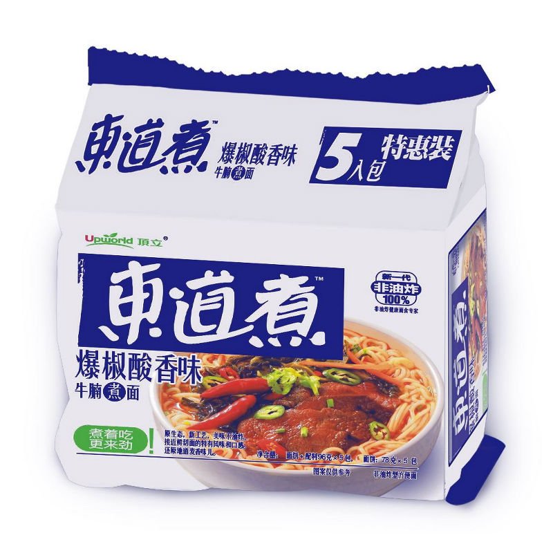 Healthy Instant Noodle, beef stew spicy-sour flavor