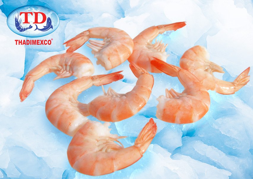 Black Tiger Shrimp Cooked PD tail-On