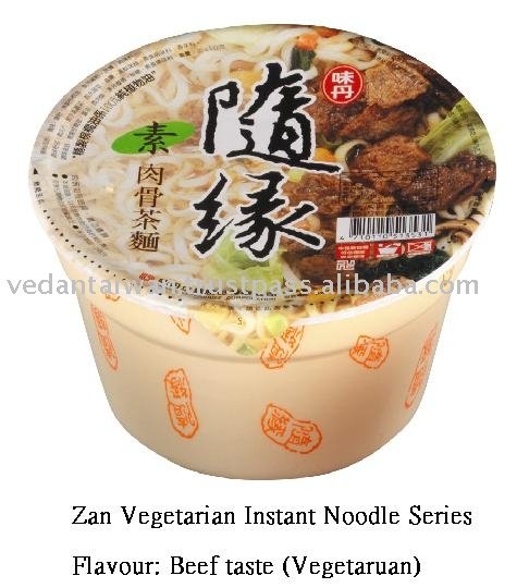 Zan Vegetarian  Instant  Noodle Series- Pork  Flavour