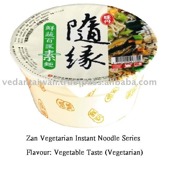 Vedan Zan Vegetarian Instant Noodle Series-Vegetable Flavour
