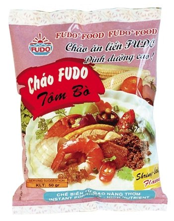 Shrimp-Beef flavour instant porridge