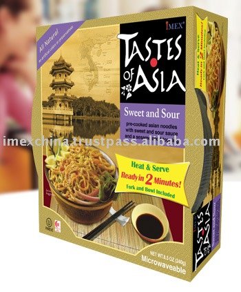 Microwaveable Noodles -  Sweet and Sour