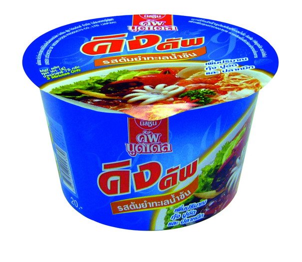 Instant King Cup Noodle-Tom Yum Seafood Flavour products,Thailand ...