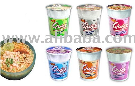 Quick  Instant   Noodle s in  Cup 