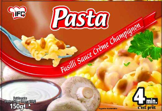 Instant Pasta With Mushroom And Cream Sauce