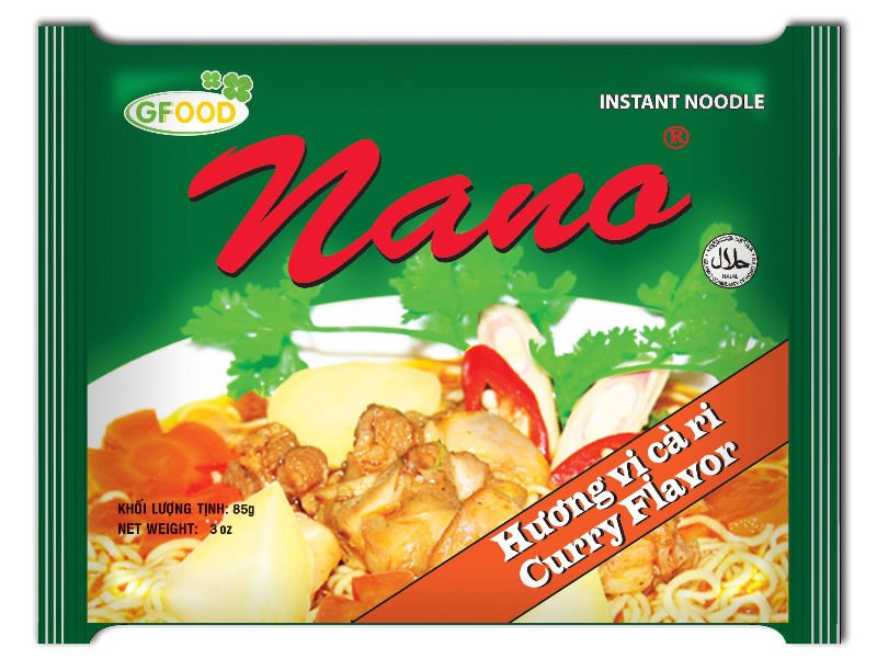  HALAL  INSTANT NOODLE - NANO BRAND -  CURRY   CHICKEN  FLAVOR