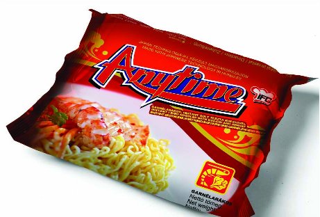 Anytime Fried Instant Noodle, Kim-Chi With Shrimp
