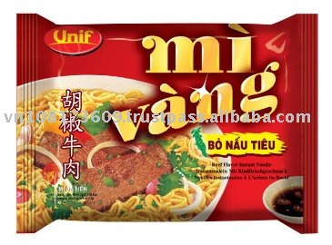 60g Beef with Pepper Flavor Instant Noodle
