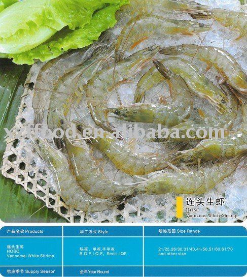 HOSO Vannamei White Shrimp