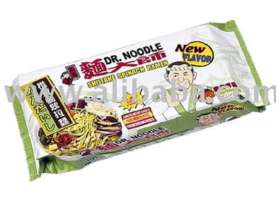 Shiitake Spinach Ramen food