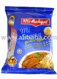 Mi-Rakyat  Chicken   Instant  Noodle