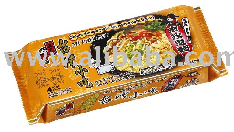 Ramen with simmered pork flavor
