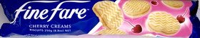 Fine Fare Cherry Creams Cookies
