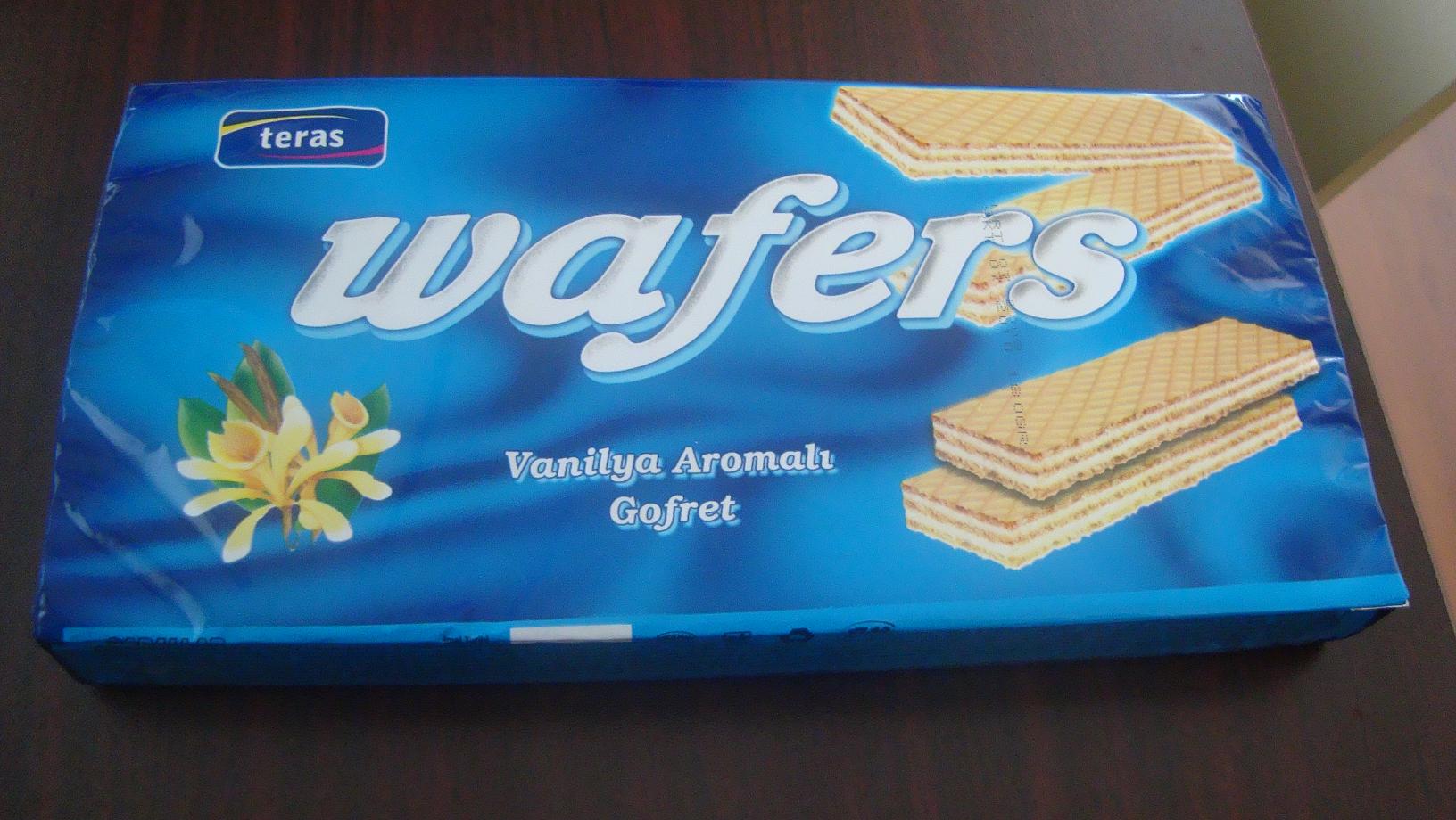 WAFERS with VANILIN Flavoured