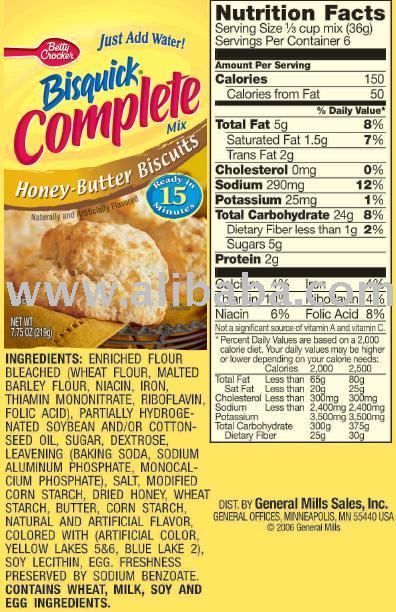 Bisquick Complete Honey Butter