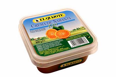 Plastic dish 400 grs orange