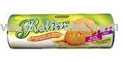 Review biscuits with oat flakes and wholemeal flour in 180 gram roll pack