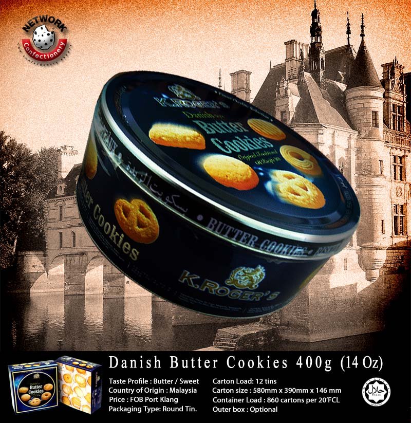 Danish Butter Cookies 400g