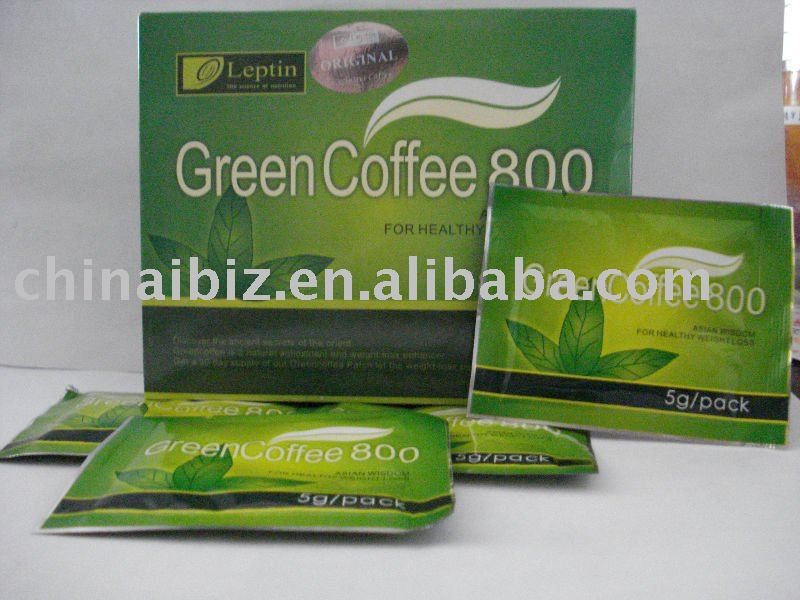 Green coffee 800 (with original silver sticker)