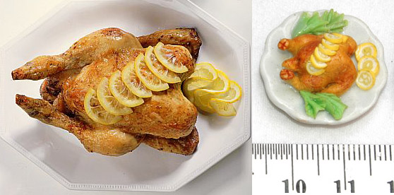 Miniature 1: 12 Meal Plated Chicken Lime  Poultry 